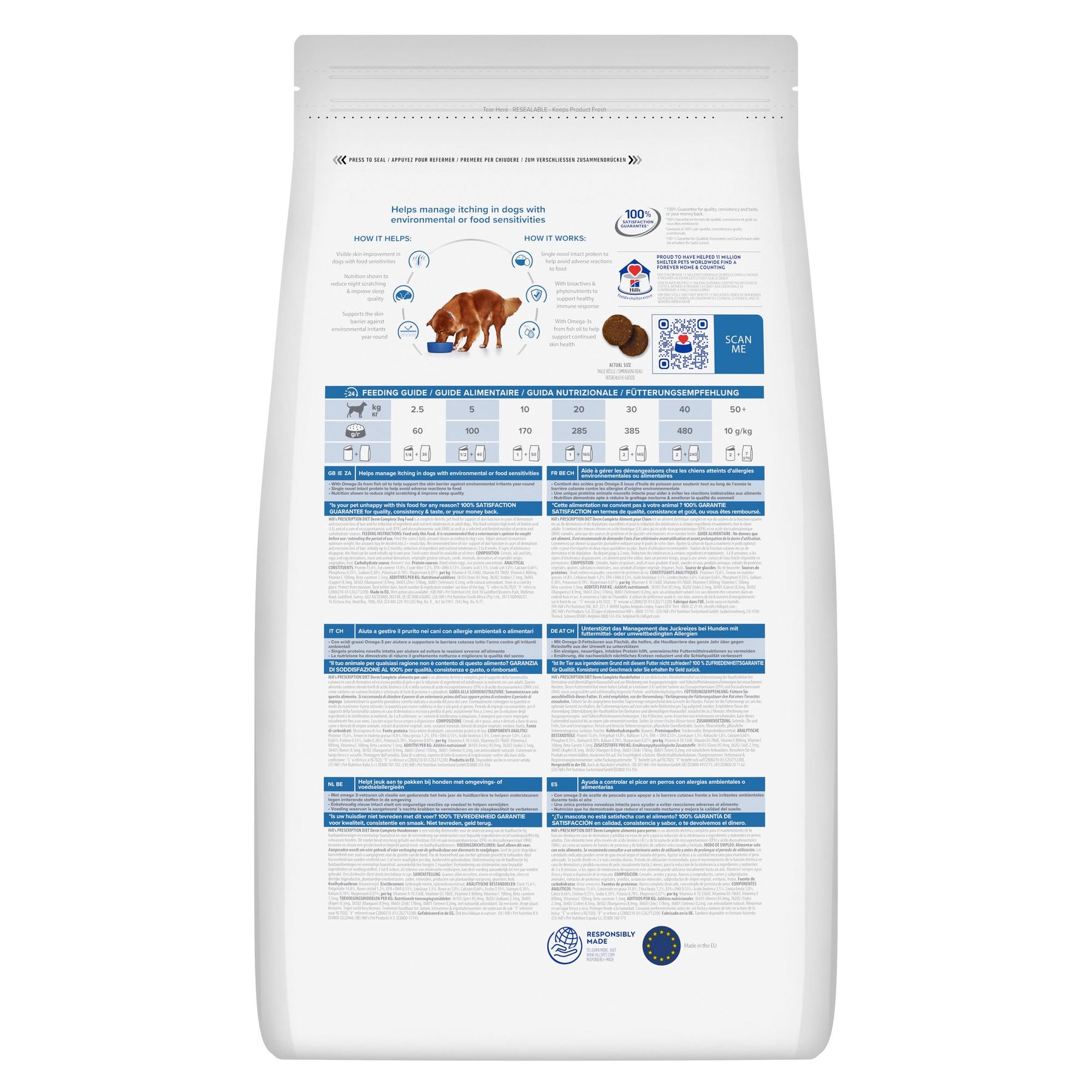 Derm Complete Hundefutter mit Ei Packshot