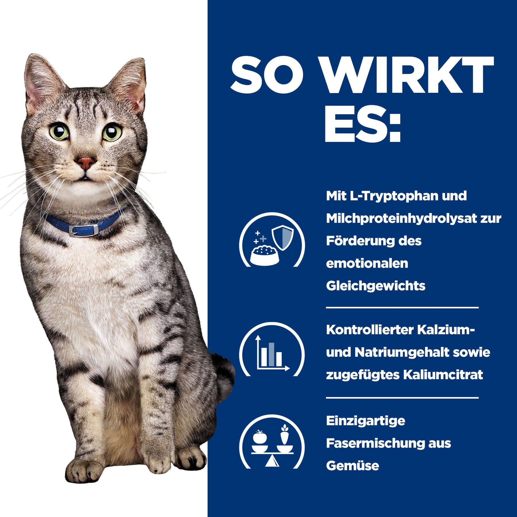 c/d Multicare Stress + Metabolic Katzenfutter mit Huhn Wie es wirkt