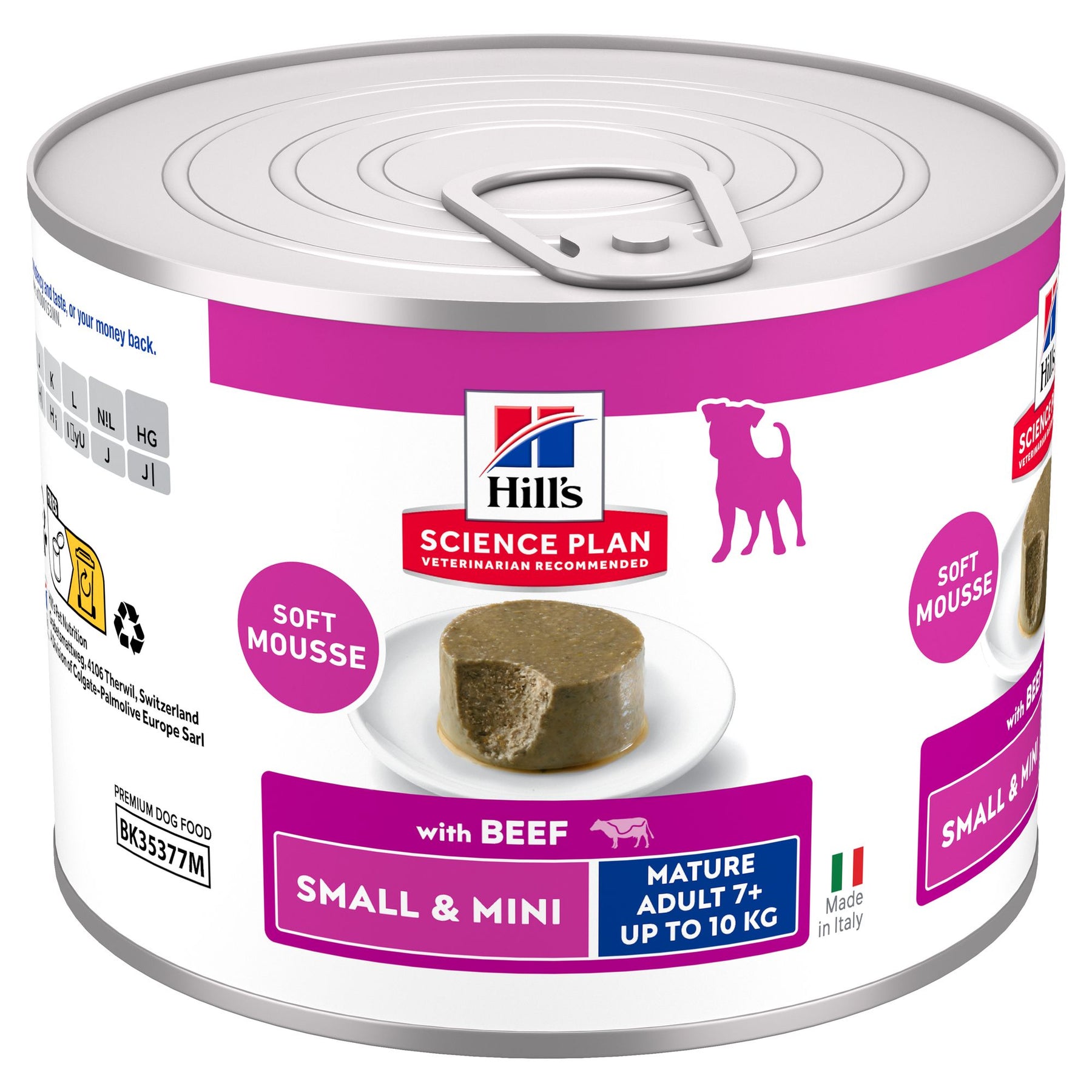 Small & Mini Mousse für Hunde mit Rind Packshot