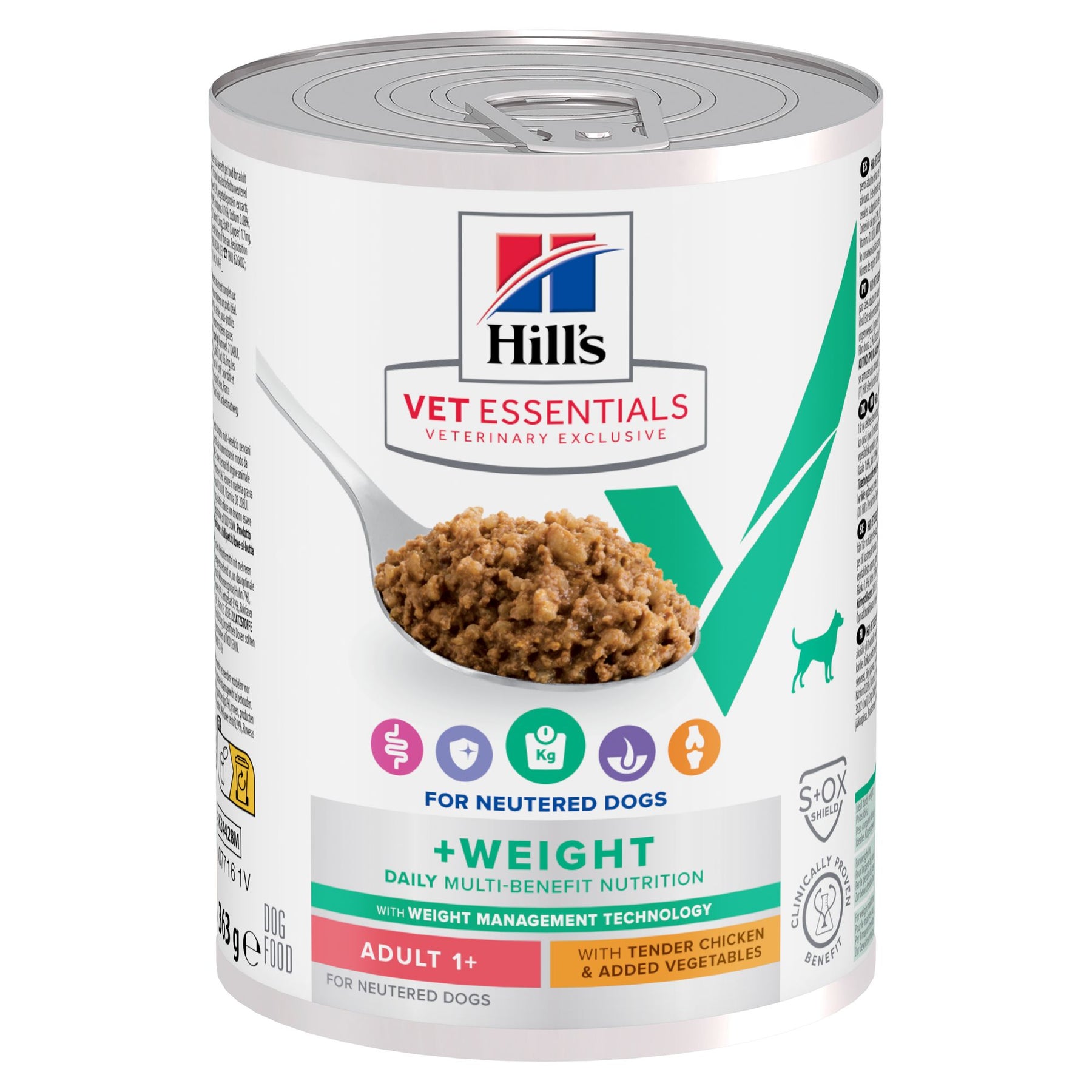MULTI-BENEFIT + Weight Adult Hundefutter mit Huhn und zugefügtem Gemüse Packshot