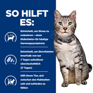 c/d Multicare Stress + Metabolic Katzenfutter mit Huhn Wie es hilft