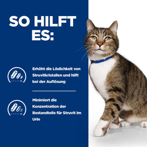s/d Katzen Trockenfutter mit Huhn Wie es hilft