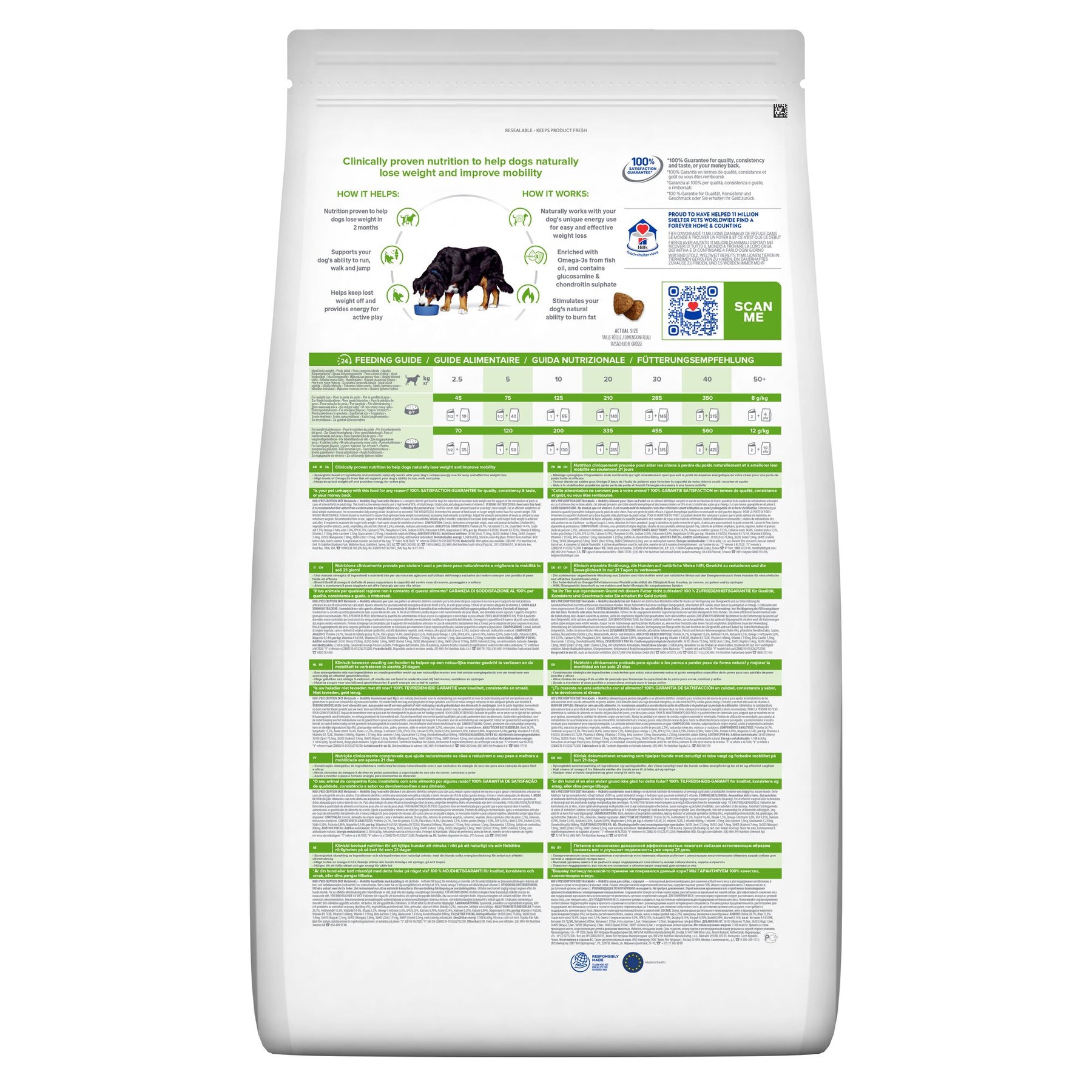 Metabolic + Mobility Hundefutter Packshot
