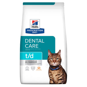 t/d Katzen Trockenfutter mit Huhn Packshot