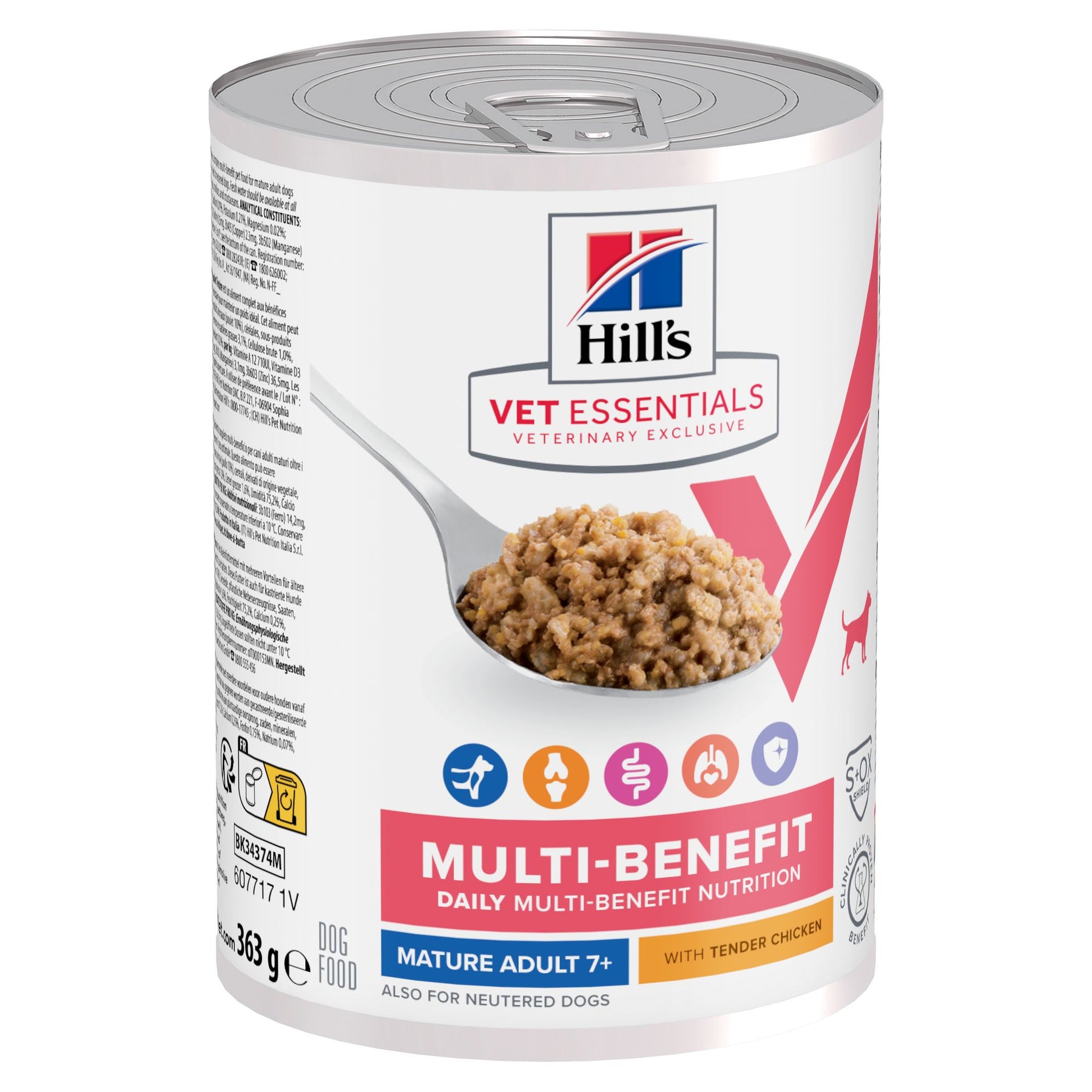 MULTI-BENEFIT Mature Adult Hundefutter mit Huhn Packshot