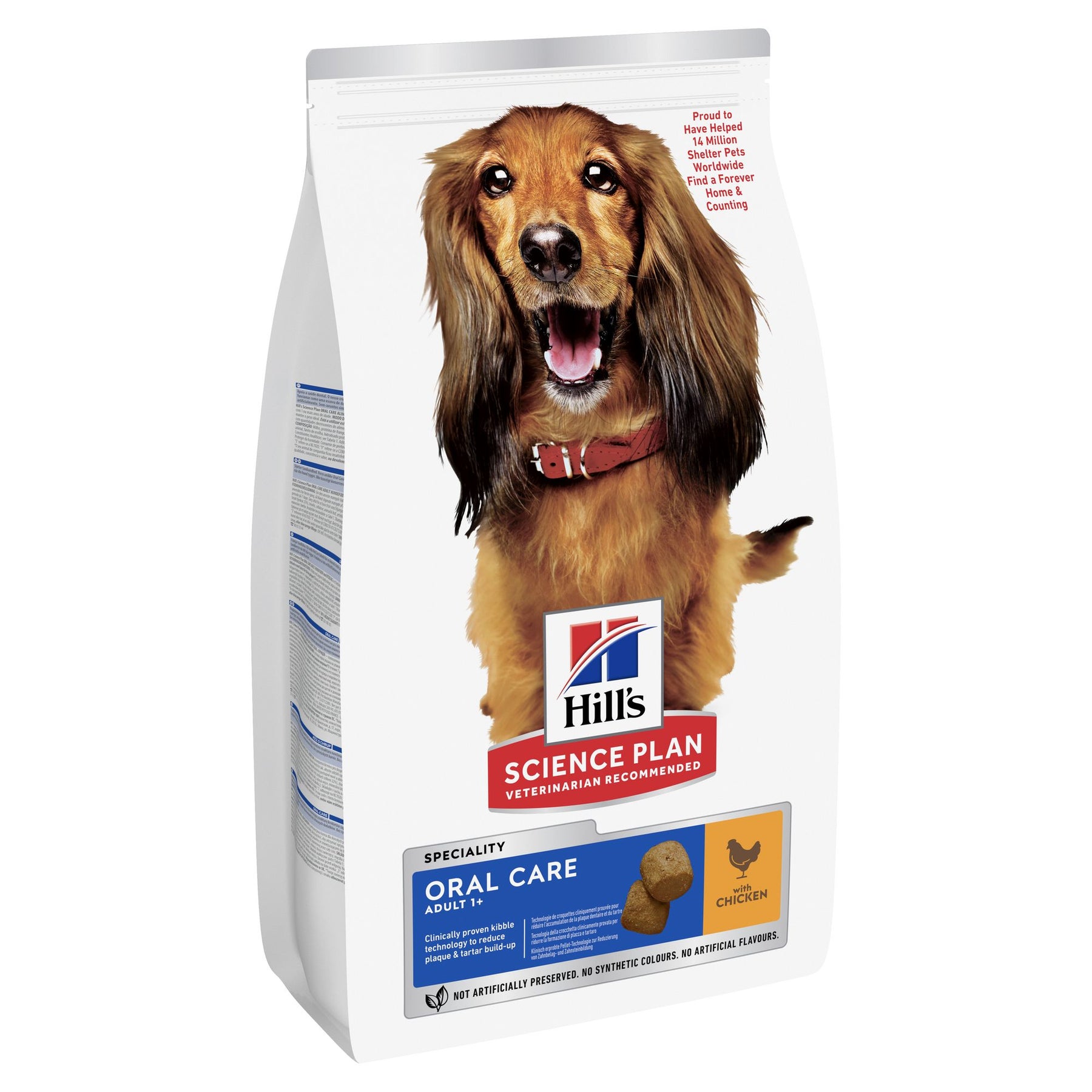 Oral Care Adult Hundefutter Huhn Packshot