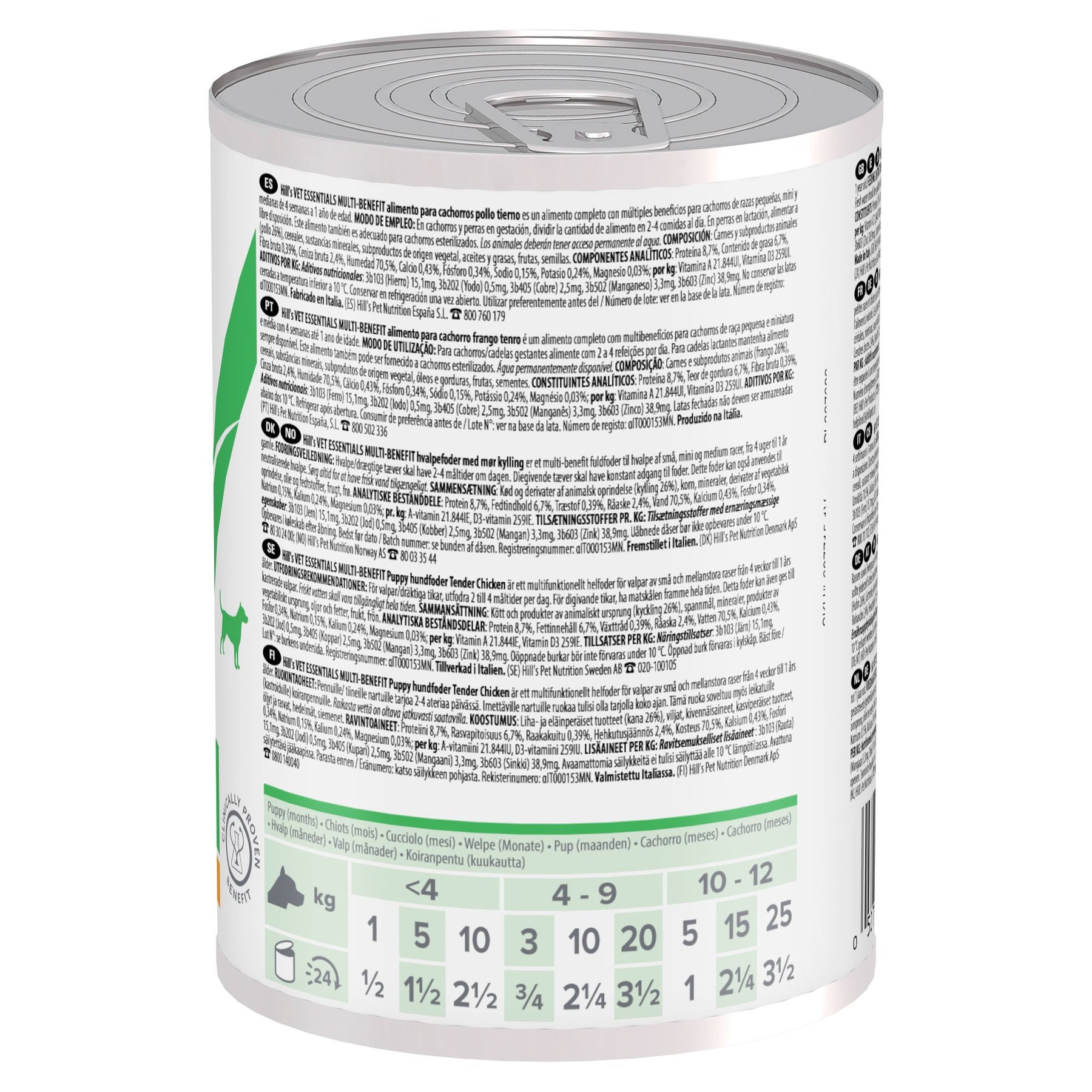 Multi-Benefit Puppy Nassfutter für Welpen Packshot