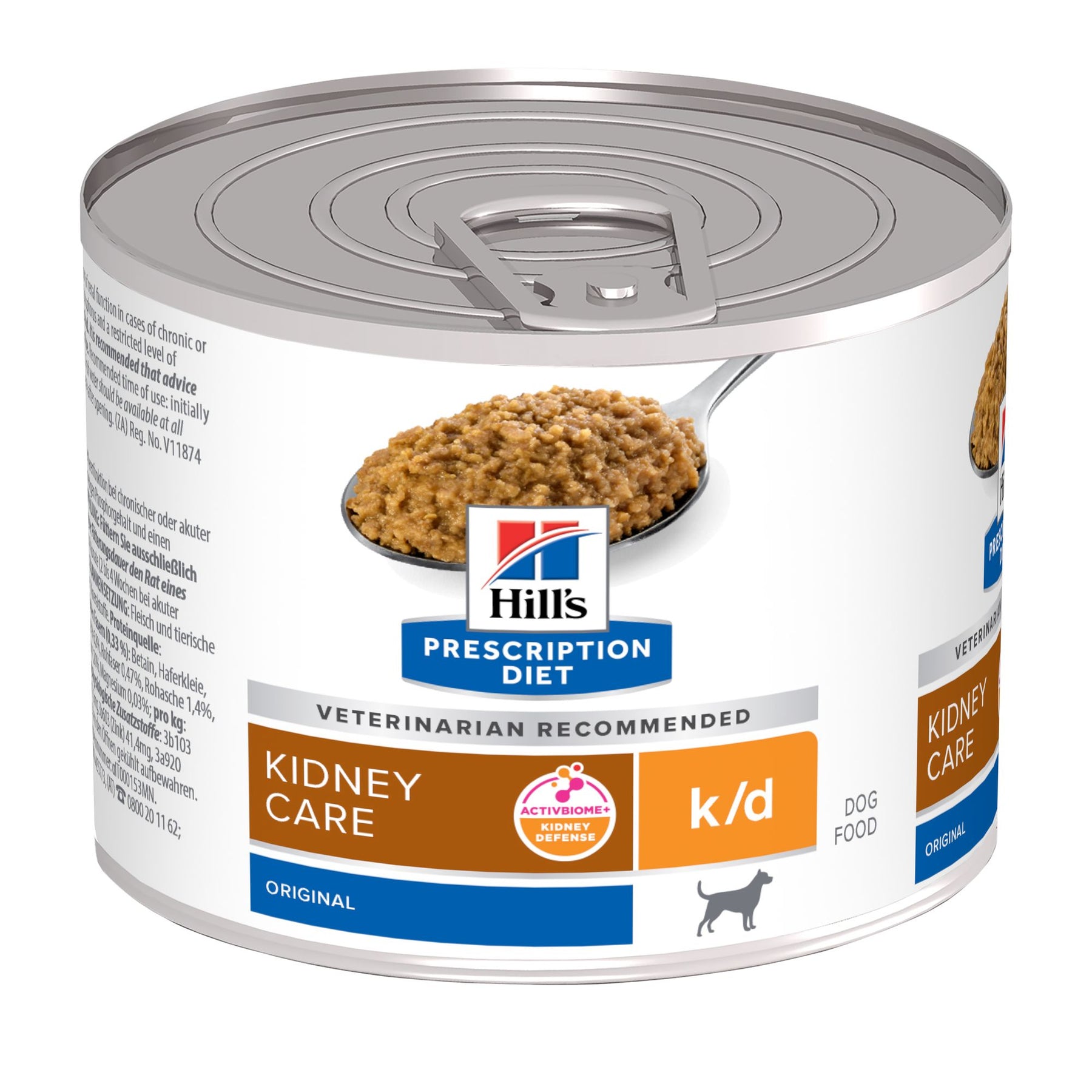 k/d Nassfutter für Hunde mit Huhn Packshot