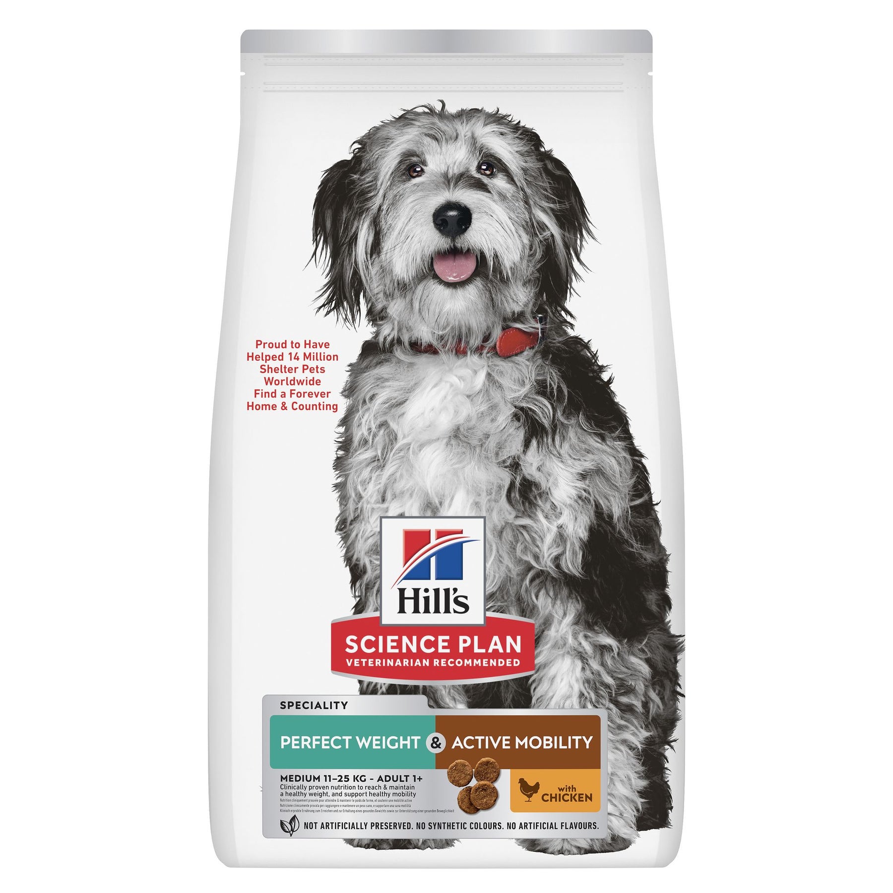 Perfect Weight + Active Mobility Medium Hundefutter Packshot