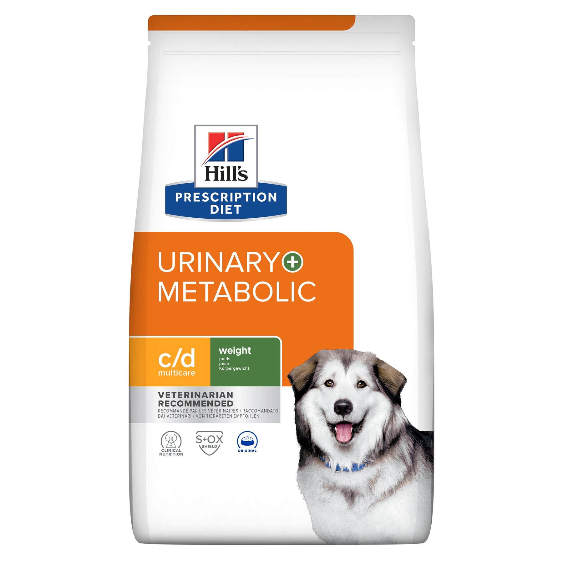 c/d Multicare+Metabolic Hundefutter Packshot
