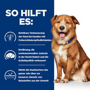 Derm Complete Hundefutter mit Ei Wie es hilft