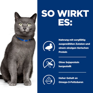 d/d Katzenfutter mit Ente & Erbsen Wie es wirkt
