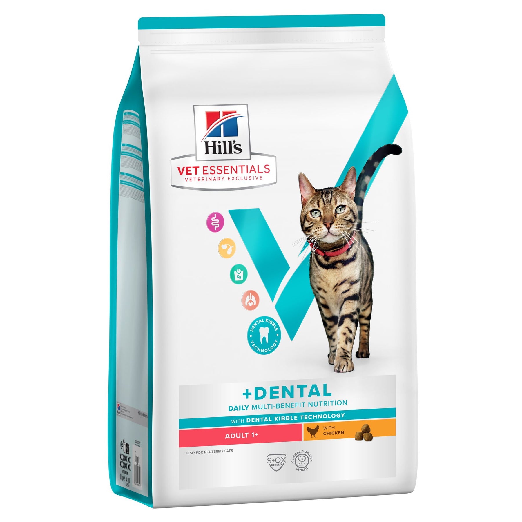 MULTI-BENEFIT + Dental Adult 1+ Katzenfutter mit Huhn Packshot