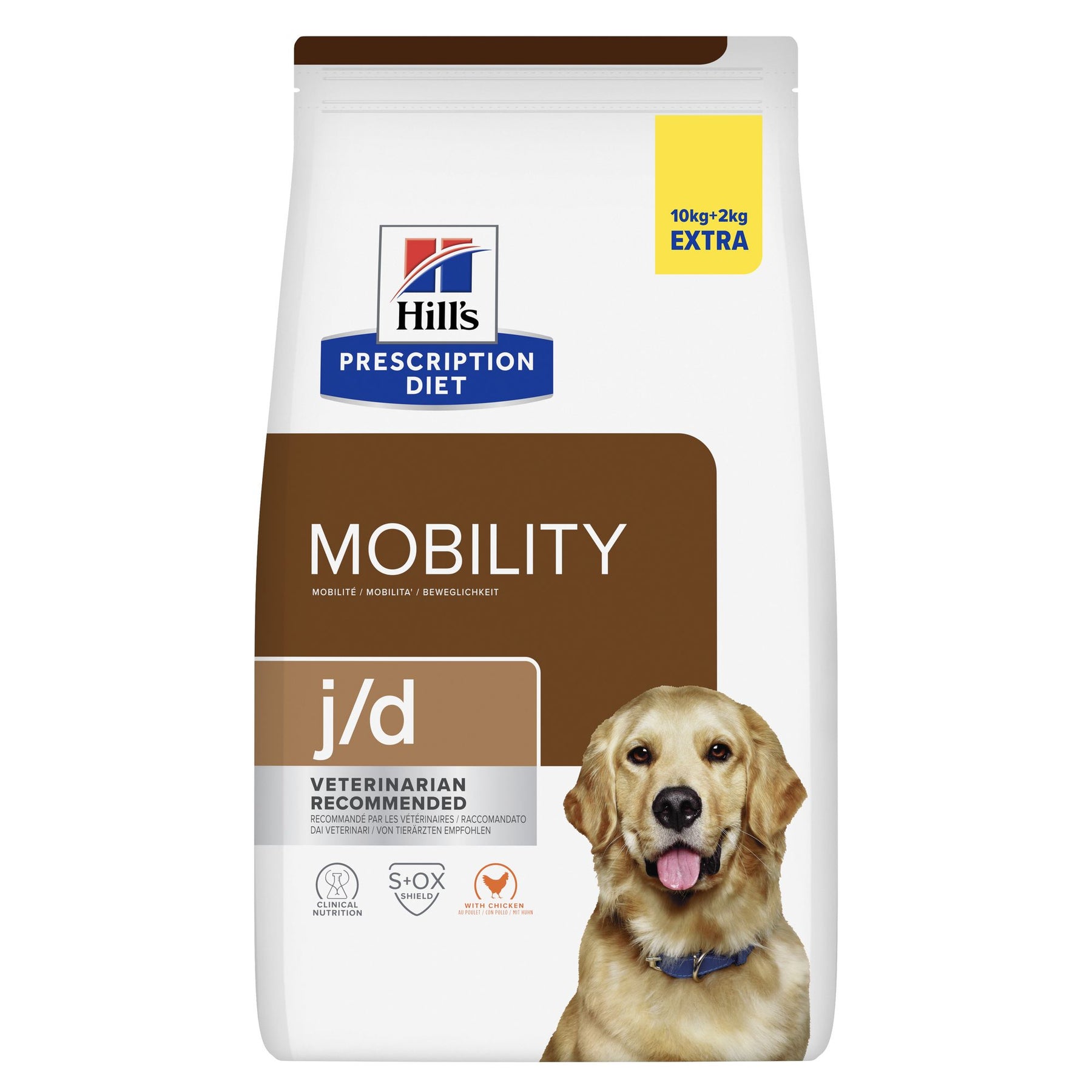 j/d Trockenfutter für Hunde mit Huhn Packshot