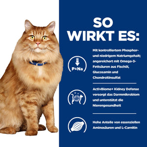 k/d + Mobility Katzenfutter mit Huhn Wie es wirkt