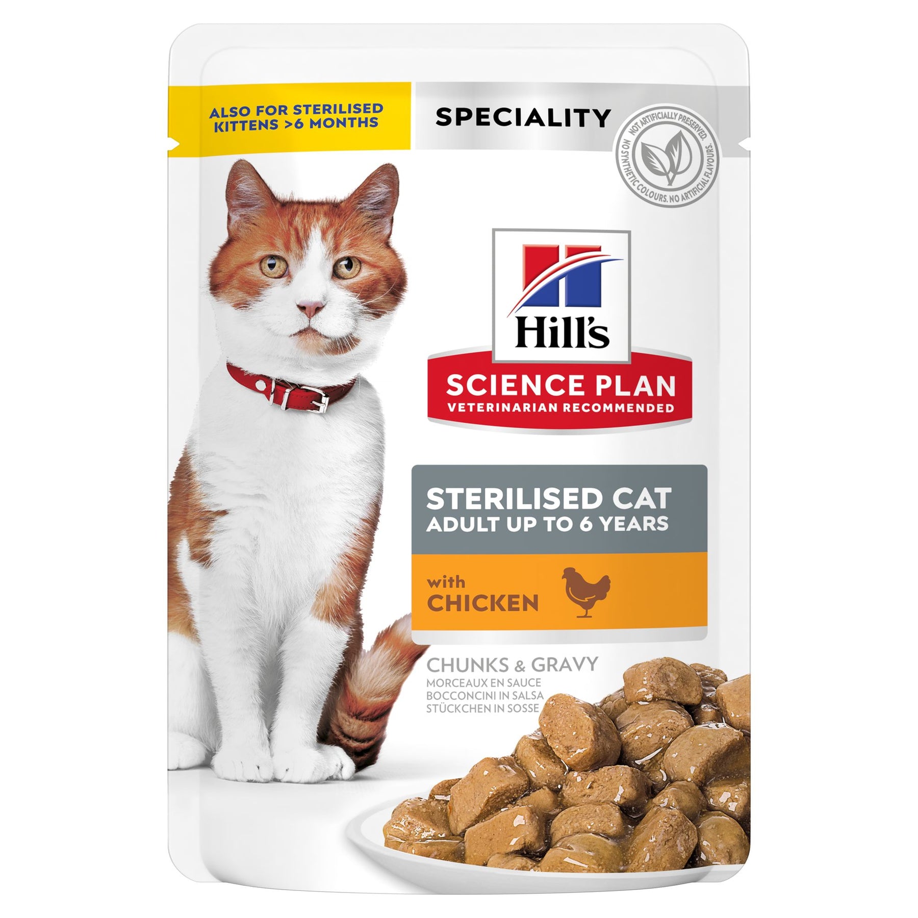 Sterilised Cat Adult Nassfutter mit Huhn Packshot