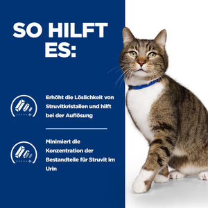 s/d Nassfutter für Katzen mit Huhn Wie es hilft