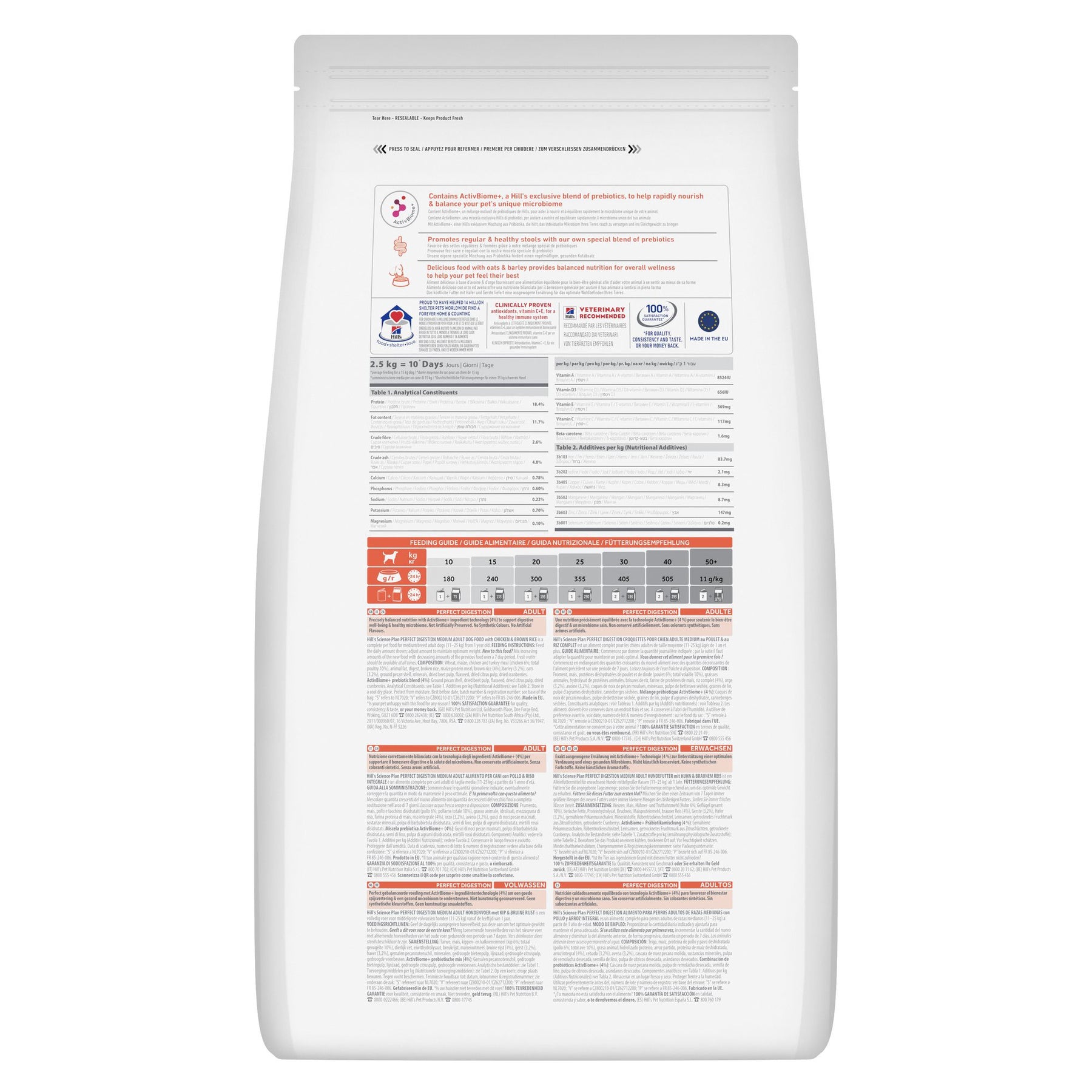 Perfect Digestion Medium Hundefutter Packshot