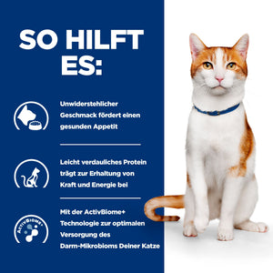 ON-Care Katzen Ragout Huhn & Gemüse Wie es hilft