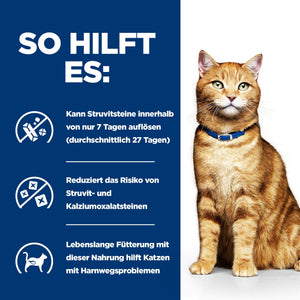 c/d Multicare Katzenfutter Lachs Wie es hilft