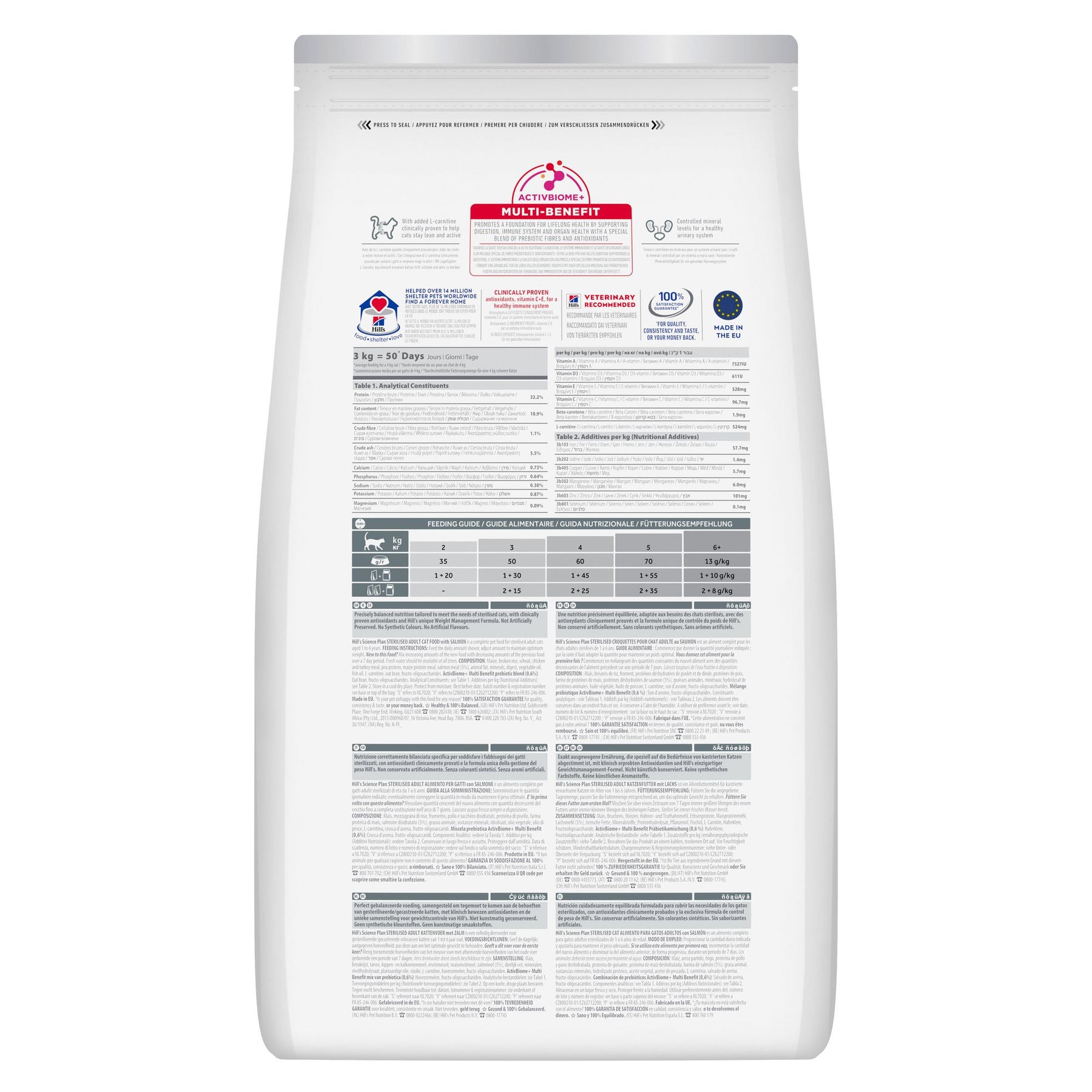 Sterilised Adult Katzenfutter Packshot