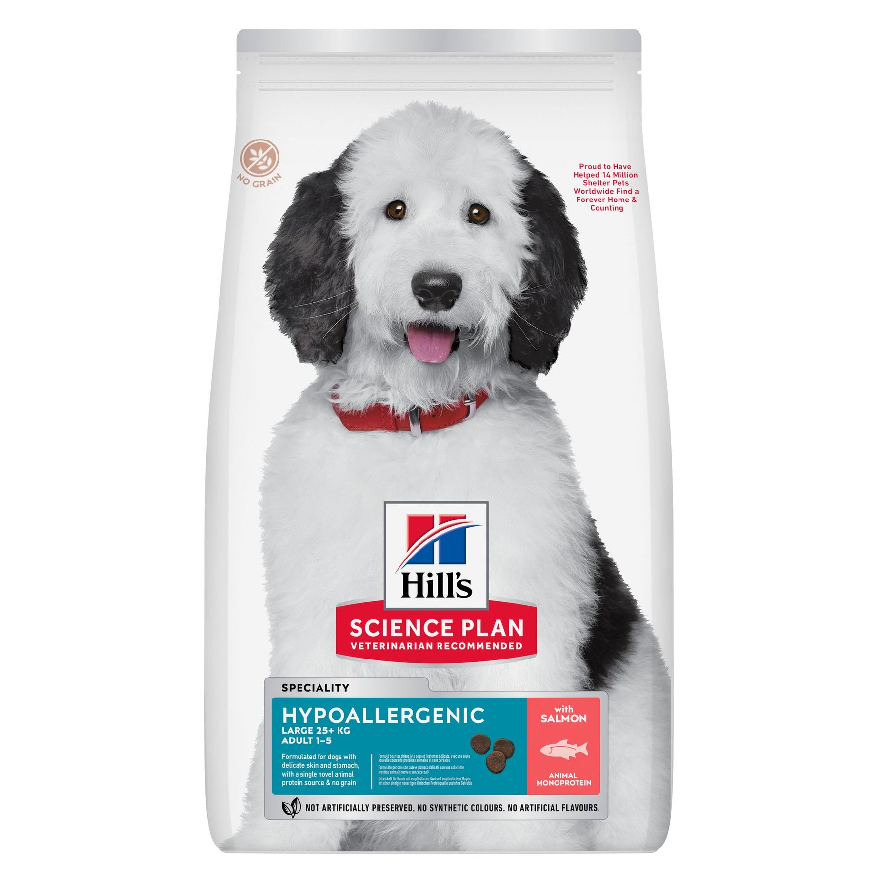 Hypoallergenic Large Hundefutter Lachs Packshot