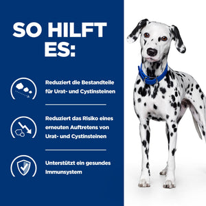 u/d Trockenfutter für Hunde Original Wie es hilft