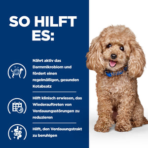 Gastrointestinal Biome Mini Hundefutter mit Huhn Wie es hilft
