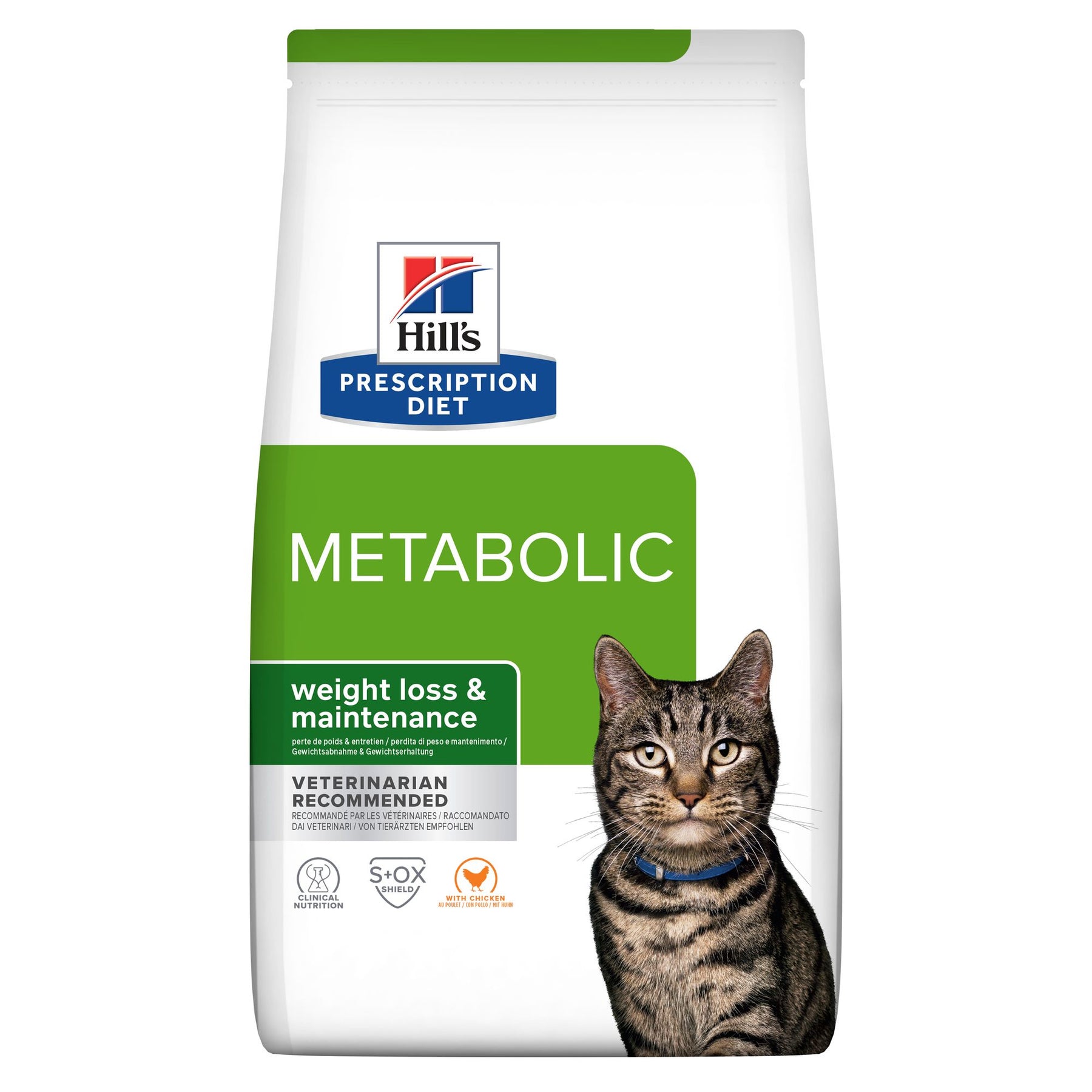 Metabolic Katzen Trockenfutter Huhn Packshot