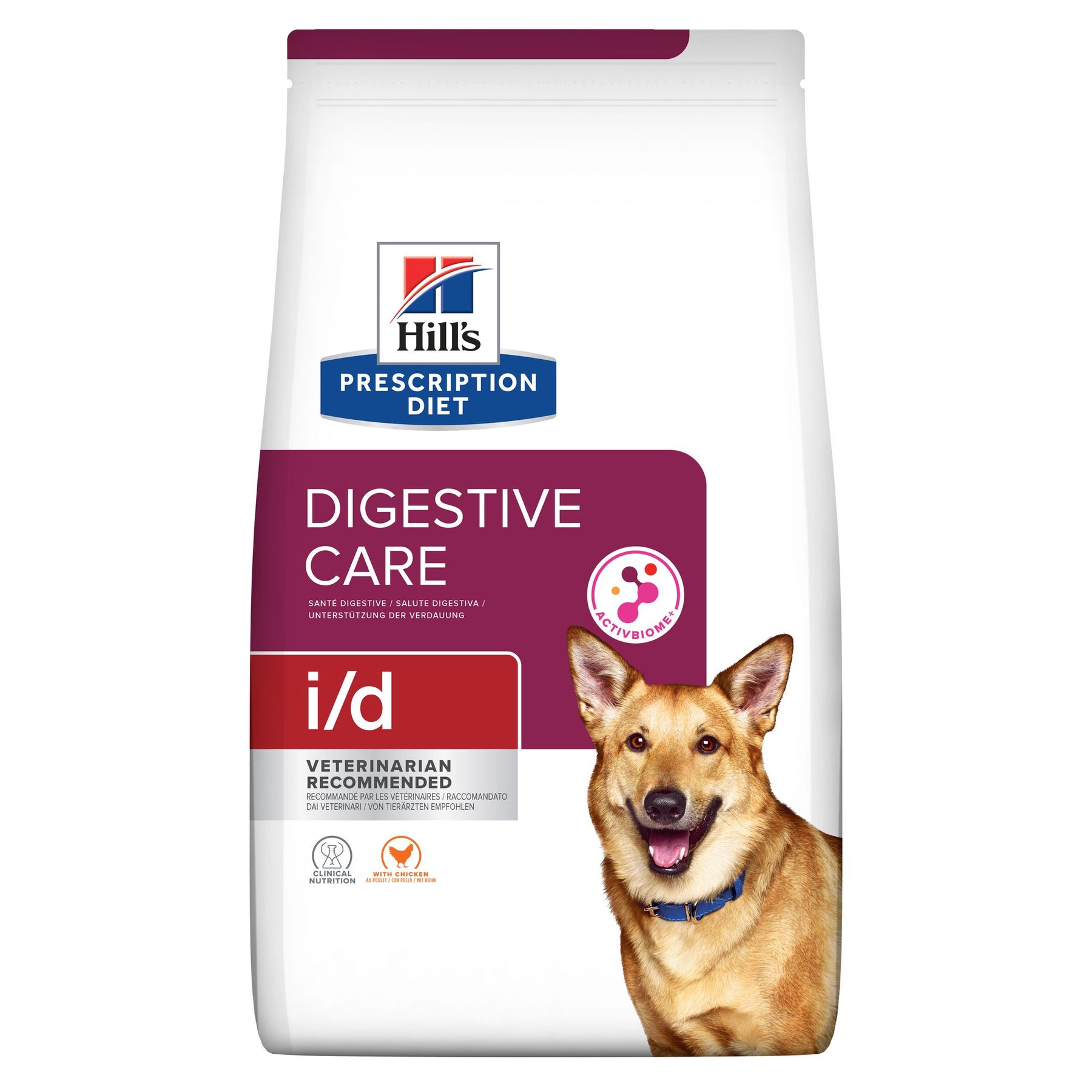 i/d Trockenfutter für Hunde mit Huhn Packshot
