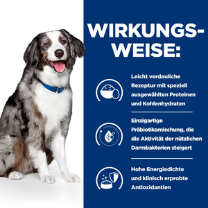 i/d Sensitive Hundefutter Ei & Reis Wie es wirkt