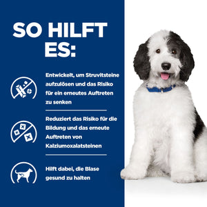 c/d Multicare Hunde Nassfutter Huhn Wie es hilft