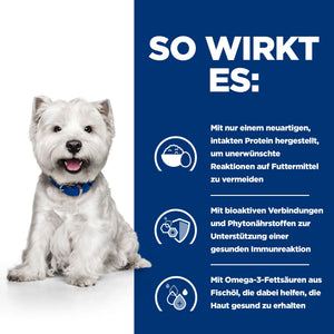 Derm Complete Mini Hundefutter Wie es hilft